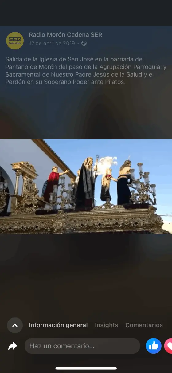 Semana Santa radio moron
