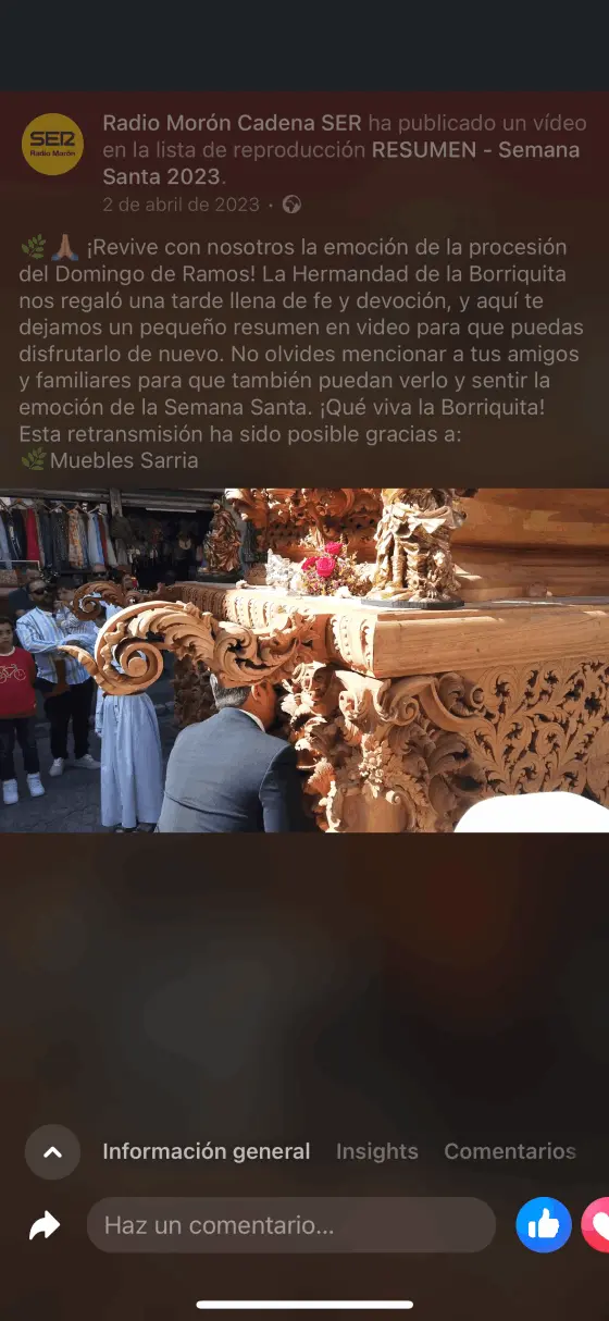Semana Santa radio moron